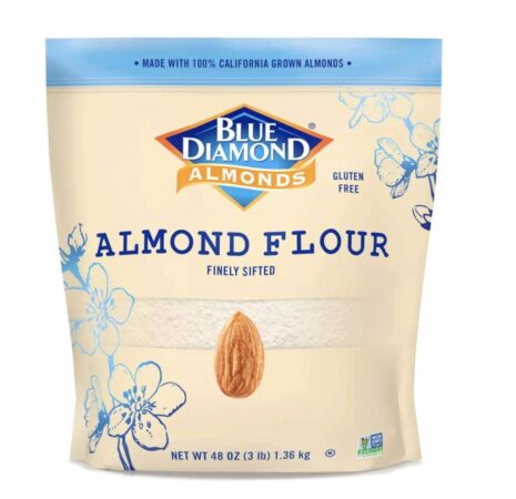 3 lb package of Blu Diamond Almonds Almond Flour