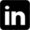 LinkedIn icon black
